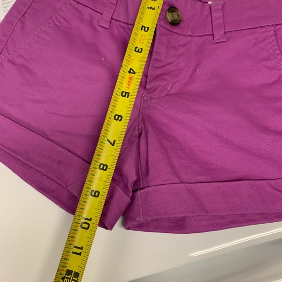 American Eagle Outfitters Purple Bermuda Shorts Casual Style - Picture 6 of 6
